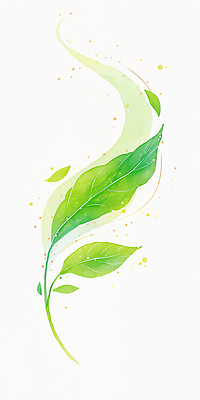 JPG 모양 식물 디자인 예술 선 컬러 백그라운드 잎 일러스트 자연 생명 수채화 장식 초록색 환경 물감 방 크기 그림 웨이브 봄바람 국내일러스트 AI일러스트 AI콘텐츠 바람 미술도구 생태계 파일형식