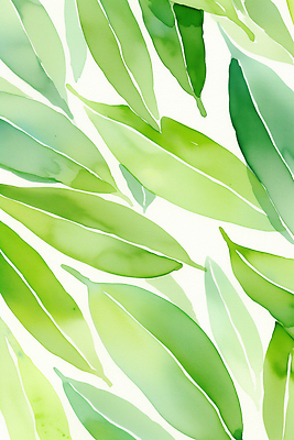 JPG 모양 식물 디자인 백그라운드 잎 패턴 일러스트 자연 생명 나뭇잎 수채화 장식 초록색 여름 환경 크기 그림 천연 디지털아트 보테니컬아트 국내일러스트 AI일러스트 AI콘텐츠 계절 컬러 무늬 생태계 파일형식