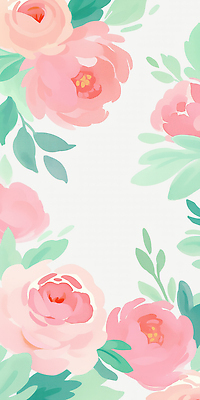 JPG 식물 디자인 꽃 컬러 백그라운드 잎 패턴 일러스트 자연 수채화 따뜻함 장식 장미 디지털 다양 그림 부드러움 화사함 감성 조화 유화 국내일러스트 AI일러스트 AI콘텐츠 다수 컨셉 무늬 미술 감각 생태계 파일형식