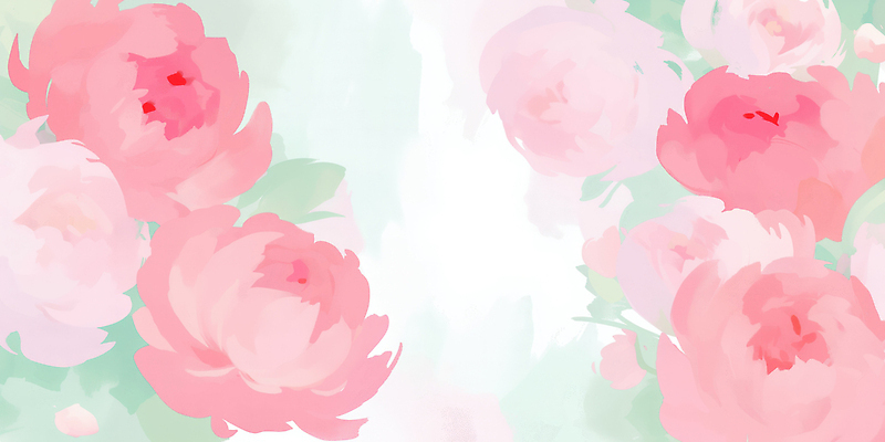 JPG 식물 디자인 꽃 예술 분홍색 컬러 꽃다발 백그라운드 잎 일러스트 자연 수채화 장식 장미 봄 꽃집 그림 부드러움 뷰티풀 창작 국내일러스트 AI일러스트 AI콘텐츠 계절 상점 감각 생태계 파일형식