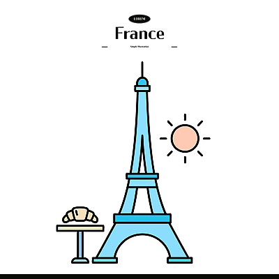 공원 여유 커피 음식 여행 일러스트 탁자 하늘 아침 풍경 일상 햇빛 과자 프랑스 발코니 도시 에펠탑 크루아상 파리 랜드마크 미각 국내일러스트 AI파일 주간 공공시설 감정 유럽 음료 빵 가구 디저트 라이프 태양 감각 파일형식 벡터