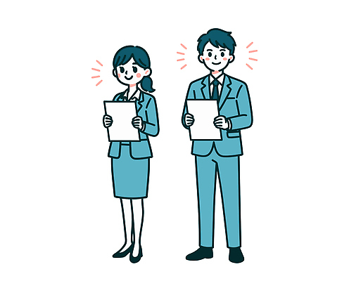 여자 남자 일러스트 모션 회의 협력 직장 대화 미소 정장 여러명 일상 사무실 믿음 업무 작업 비즈니스맨 비즈니스우먼 메시지 동료 준비 문서 긍정 국내일러스트 AI파일 옷 감정 다수 컨셉 회사 비즈니스 관계 표정 말하기 사람 라이프 직장인 파일형식 벡터