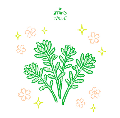 식물 디자인 계절 꽃 별 컬러 일러스트 자연 탁자 그래픽 장식 초록색 인테리어 봄 상차림 그림 손그림 밝은색 봄나물 국내일러스트 AI파일 자연요소 가구 생태계 나물 파일형식 벡터