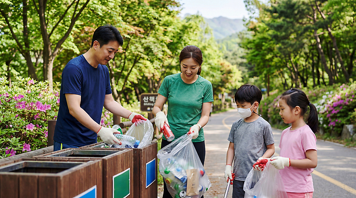 JPG 나무 편집이미지 공원 꽃 가족 모션 자연 건강 안전 환경 그린캠페인 재활용 쓰레기 청소 분리배출 참여 의료성형뷰티 플로깅 편집실사 AI인물포토 AI콘텐츠 식물 공공시설 캠페인 관계 CG 친환경 생태계 파일형식 AI포토