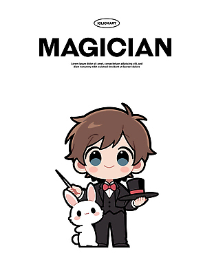 동물 캐릭터 어린이 예술 상징 일러스트 상상 놀이 미소 소년 친구 귀여움 공연 마법사 마술사 토끼 그림 마법 단순화된 국내일러스트 AI파일 남자 컨셉 포유류 관계 표정 사람 이벤트 반려동물 마술 파일형식 벡터