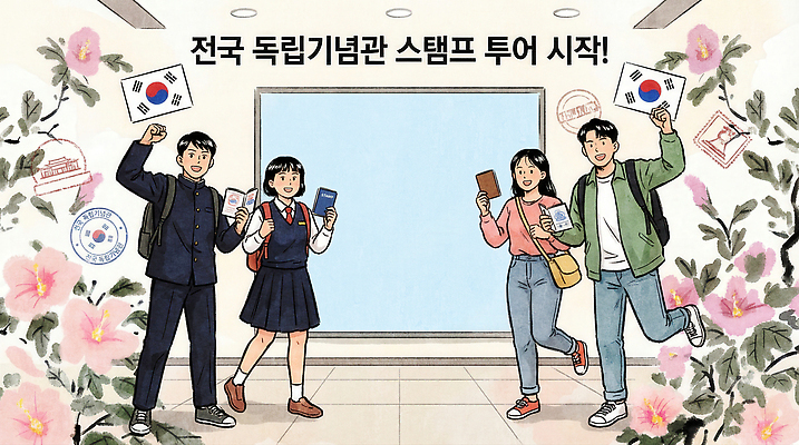 JPG 학생 교육 기념일 여행 일러스트 모션 한국 설명 이벤트 친구 도장 공간 모임 체험 역사 즐거움 시작 기념품 방문 독립기념관 국내일러스트 AI일러스트 AI콘텐츠 감정 아시아 컨셉 관계 오브젝트 기념관 파일형식