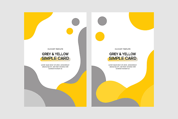 도형 디자인 컬러 백그라운드 일러스트 그래픽 노란색 회색 도구 표현 카드 인쇄 배열 프레젠테이션 확인 만들기 직사각형 예시 스타일 국내일러스트 AI파일 모션 파일형식 벡터