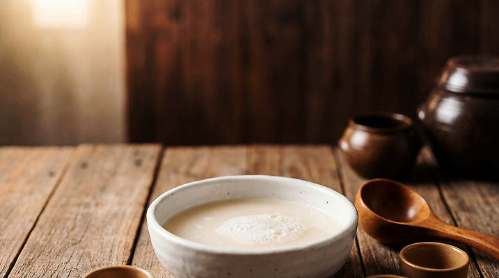 JPG 편집이미지 한국문화 전통 그릇 한식 음식 식탁 탁자 주류 식사 전통차 막걸리 전통주 술상 편집실사 AI포토 AI콘텐츠 동양문화 식기 음료 가구 한국 차_음료 CG 파일형식