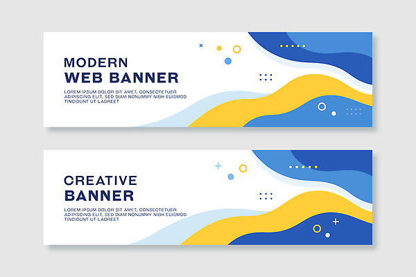 템플릿 디자인 배너 배너템플릿 컬러 패턴 형상 그래픽 알림 모던 온라인 구성 마케팅 웹배너 배너세트 AI파일 웹템플릿 무늬 세트 파일형식 벡터