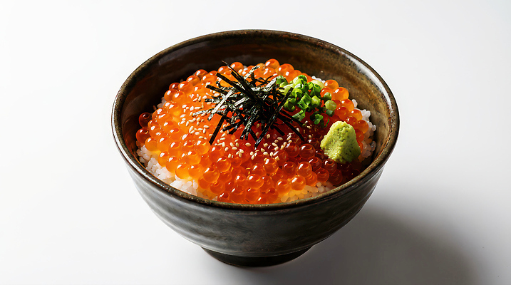 JPG 편집이미지 그릇 밥 요리 식사 고명 고추냉이 해산물 덮밥 알밥 연어알 일본음식 편집실사 AI포토 AI콘텐츠 식기 음식 알 양념 CG 파일형식