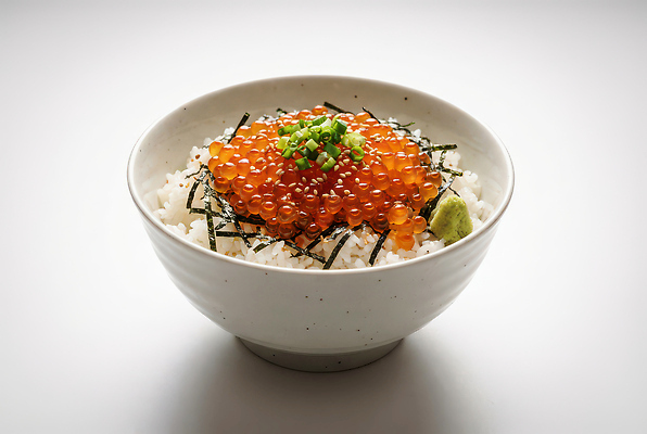 JPG 편집이미지 음식 밥 요리 식사 고명 김 고추냉이 덮밥 연어알 일본음식 편집실사 AI포토 AI콘텐츠 알 양념 해조류 CG 파일형식