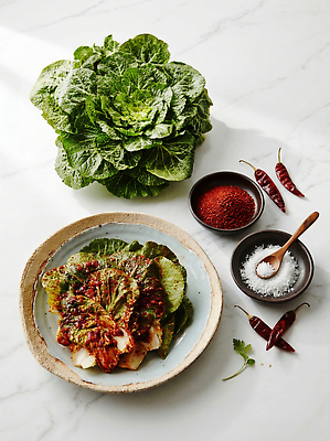 JPG 편집이미지 한식 채소 식재료 재료 김치 요리 식사 양념 맛 소금 레시피 고춧가루 말린고추 봄동 편집실사 AI포토 AI콘텐츠 음식 컨셉 고추 가루 CG 파일형식