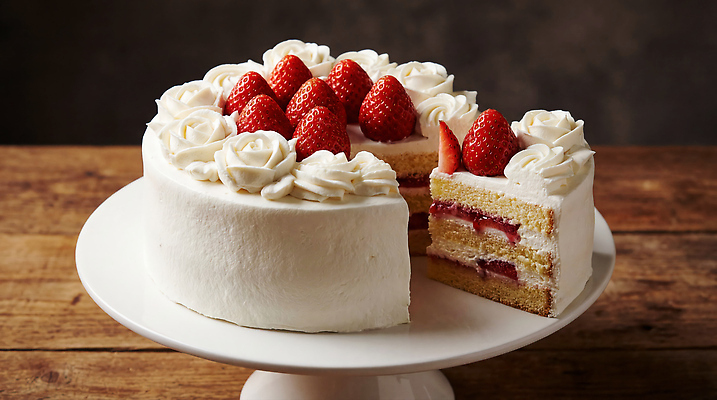 JPG 편집이미지 조각 과일 딸기 디저트 장식 파티 케이크 식사 달콤 크림 제빵 부드러움 나무탁자 딸기케이크 편집실사 AI포토 AI콘텐츠 음식 탁자 이벤트 제과제빵 감각 맛 CG 파일형식