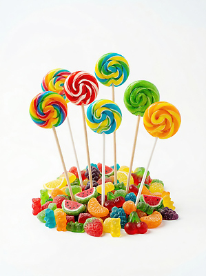 JPG 편집이미지 과일 탁자 디저트 막대사탕 사탕 장식 파티 초콜릿 젤리 편리함 밝은색 편집실사 AI포토 AI콘텐츠 음식 가구 컨셉 이벤트 CG 파일형식