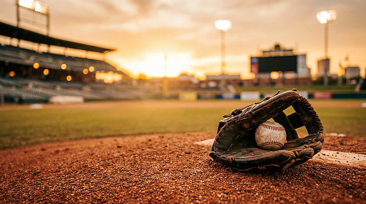 JPG 편집이미지 스포츠 공 필드 조명 경기 야외 운동 태양 미국 경기장 야구 글러브 야구글러브 저녁 야구공 장면 야구장 편집실사 AI포토 AI콘텐츠 자연요소 스포츠용품 장갑 북아메리카 스포츠시설 건강 구기 야구용품 야간 CG 파일형식