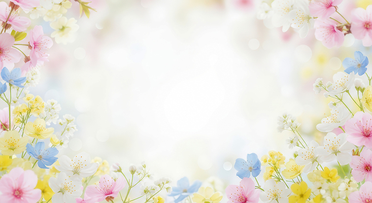 JPG 식물 편집이미지 꽃 백그라운드 꽃밭 봄꽃 자연 생명 풍경 여름 봄 화사함 꽃프레임 만개 뷰티풀 이미지편집 AI컴퓨터그래픽 AI콘텐츠 계절 컨셉 프레임 생태계 파일형식