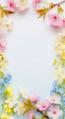 JPG 식물 편집이미지 디자인 꽃 분홍색 백그라운드 봄꽃 자연 프레임 장식 노란색 봄 흰색 허브 꽃프레임 뷰티풀 찍기 이미지편집 AI컴퓨터그래픽 AI콘텐츠 계절 컬러 모션 생태계 파일형식