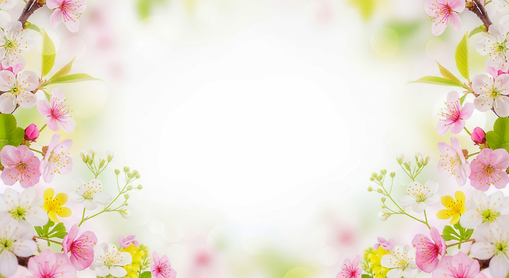 JPG 편집이미지 계절 꽃잎 꽃 화초 백그라운드 잎 봄꽃 자연 생명 풍경 봄 화려 꽃프레임 뷰티풀 이미지편집 AI컴퓨터그래픽 AI콘텐츠 식물 컨셉 프레임 생태계 파일형식