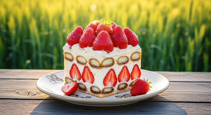 JPG 나무 편집이미지 음식 과일 탁자 딸기 디저트 초원 농장 케이크 사각형 식사 봄 신선 달콤 제빵 시즌상품 편집실사 AI컴퓨터그래픽 AI콘텐츠 도형 식물 계절 가구 농업 제과제빵 맛 상품 CG 파일형식