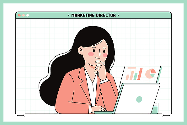 여자 생각 일러스트 성공 회의 그래프 직장 실험 컴퓨터 사무실 유행 자료 업무 비즈니스우먼 목표 계획 분석 보고서 전략 마케팅 서류판 국내일러스트 마케터 AI파일 직업 컨셉 회사 비즈니스 사람 전자제품 사무용품 작업 직장인 파일형식 벡터