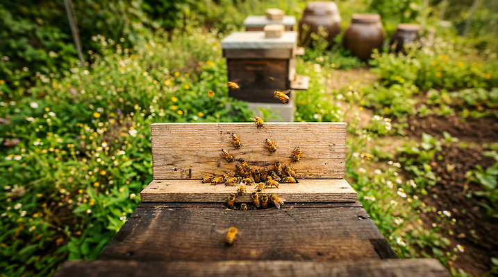 JPG 편집이미지 농업 자연 환경 양봉 양봉업 편집실사 AI포토 AI콘텐츠 산업 CG 생태계 파일형식