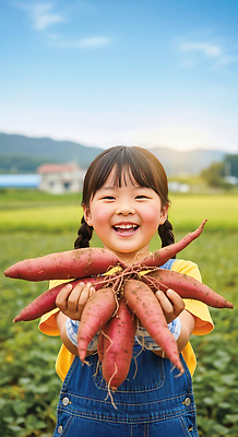 JPG 편집이미지 손 어린이 채소 모션 자연 웃음 햇빛 농장 농사 기쁨 양손 수확 체험학습 농부 고구마 의료성형뷰티 편집실사 AI인물포토 AI콘텐츠 직업 감정 농업 뿌리채소 표정 사람 신체부위 태양 체험 CG 생태계 파일형식 AI포토