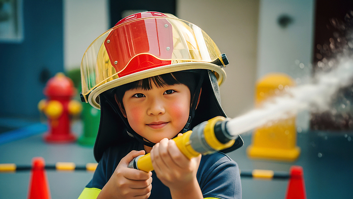 JPG 편집이미지 교육 어린이 포즈 안전 물 장비 체험학습 소방관 소방 연습 즐거움 소화기 의료성형뷰티 편집실사 AI인물포토 AI콘텐츠 자연요소 감정 사람 체험 안전장비 구조원 CG 파일형식 AI포토