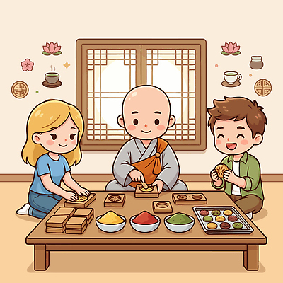 식물 전통 여자 남자 문화 불교 일러스트 재료 모션 탁자 한국 과자 방 승려 창가 즐거움 만들기 다과 국내일러스트 AI파일 감정 아시아 종교 가구 창문 디저트 사람 성직자 파일형식 벡터