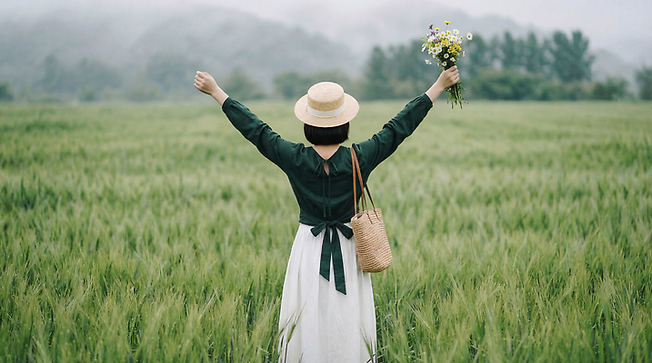 JPG 나무 편집이미지 여자 꽃 행복 감정 여행 밭 자연 웃음 들기 산책 팔 청보리 청보리밭 의료성형뷰티 편집실사 AI인물포토 AI콘텐츠 식물 농업 모션 휴식 표정 사람 신체부위 CG 생태계 보리 파일형식 AI포토