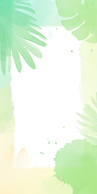 JPG 컬러 백그라운드 잎 일러스트 자연 수채화 그림자 초록색 분위기 편안함 열대식물 스타일 보테니컬아트 국내일러스트 AI일러스트 AI콘텐츠 식물 컨셉 감각 생태계 파일형식