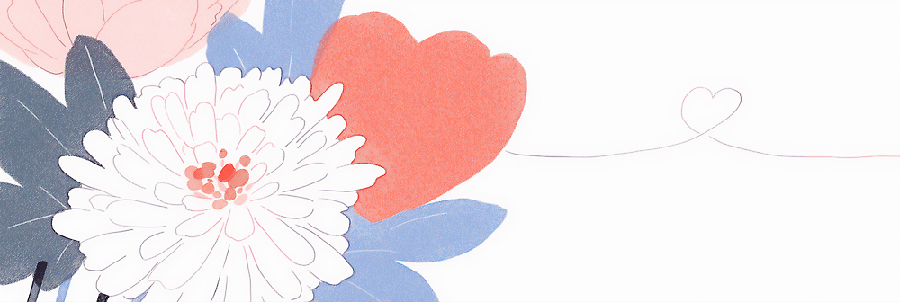 JPG 식물 디자인 꽃 일러스트 수채화 사랑 그래픽 하트 즐거움 그림 화사함 뷰티풀 국내일러스트 AI일러스트 AI콘텐츠 모양 감정 컨셉 파일형식