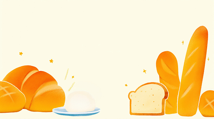 JPG 음식 빵 일러스트 아이스크림 디저트 따뜻함 요리 식사 바게트 맛있는 국내일러스트 AI일러스트 AI콘텐츠 파일형식