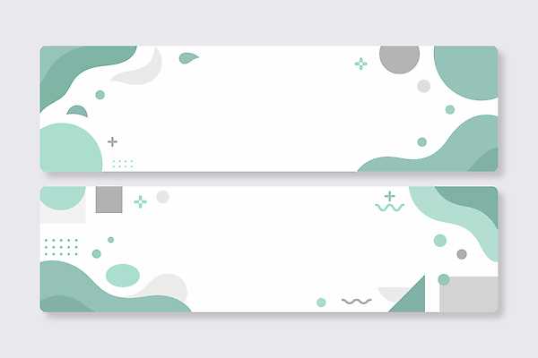 모양 템플릿 디자인 배너 배너템플릿 가로배너 백그라운드 무늬 추상 그래픽 그림 단순화된 웹디자인 창의성 벡터 배너세트 AI파일 가로 세트 파일형식