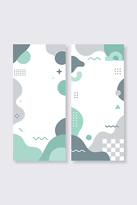 모양 템플릿 디자인 배너템플릿 세로배너 백그라운드 패턴 추상 그래픽 세로 패널 창의성 배너세트 AI파일 배너 무늬 세트 파일형식 벡터