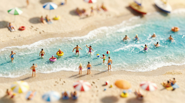 JPG 편집이미지 수영복 파도 가족 물놀이 놀이 여러명 해변 여름 친구 모래사장 햇빛 수영 미니어처 선탠 즐거움 튜브 편집실사 AI컴퓨터그래픽 AI콘텐츠 옷 계절 감정 바다 다수 관계 사람 태양 모형 수상스포츠 CG 파일형식