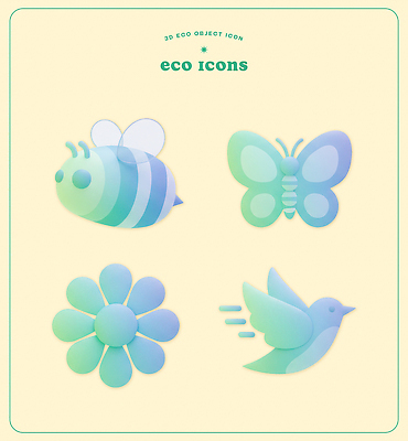 PSD 편집이미지 꽃 나비 조류 생물 3D 환경 벌 에코 편집3D 식물 동물 곤충 디지털합성 파일형식