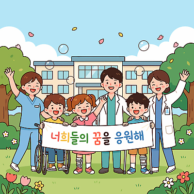 식물 직업 감정 컨셉 의학 관계 표정 사람 치료 생태계 파일형식 벡터 의료진 휠체어 병원 응원 미소 건강 친구 가족 행복 지원 어린이 꽃 자연 모션 희망 소통 국내일러스트 일러스트 AI파일 재활