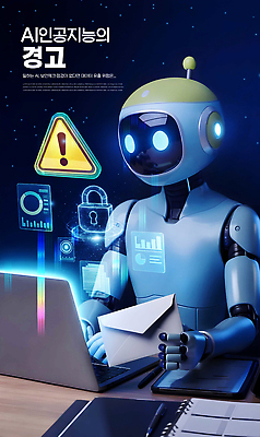 PSD 편집이미지 미래 기술 경고 컴퓨터 자료 작업 보호 사이버 로봇 분석 보안 비서 AI_인공지능 이미지편집 직업 컨셉 안전 전자제품 파일형식