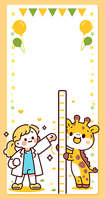 감정 신체 포유류 관계 놀이 표정 사람 테마파크 의료진 파일형식 벡터 어린이 기린 키_신체 측정 의사 웃음 동물 사랑 친구 밝은색 게임 즐거움 모션 동반자 놀이공원 행복 AI파일 국내일러스트 일러스트 성장