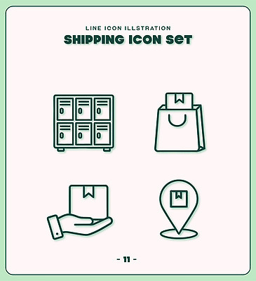 손 디자인 일러스트 포장 그래픽 세트 상자 쇼핑백 상품 배송 서비스 보관함 위치 패키지 국내일러스트 AI파일 가방 신체부위 파일형식 벡터