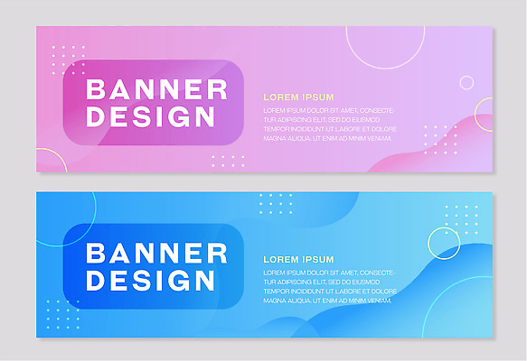 도형 템플릿 배너 컬러 무늬 가로 세트 파일형식 벡터 디자인 그래픽 그라디언트 보라색 파란색 추상 백그라운드 원형 선 배너템플릿 AI파일 가로배너 배너세트