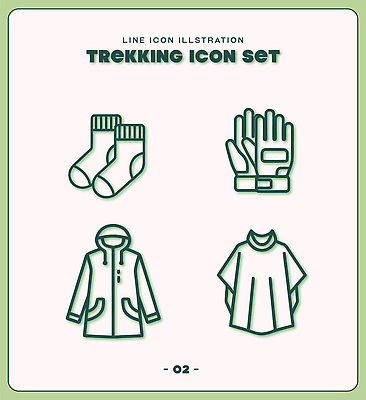 옷 여행 장갑 티셔츠 일러스트 양말 야외활동 등산 트래킹 재킷 그림 국내일러스트 AI파일 잡화 셔츠 레저 외투 파일형식 벡터