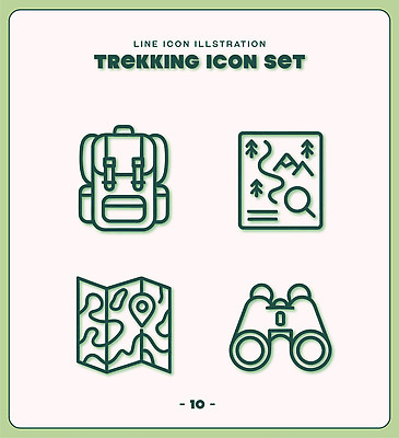 여행 지도 일러스트 배낭 자연 거리 아웃도어 트래킹 캠핑 장비 탐험 여행용품 탐사 길찾기 국내일러스트 AI파일 가방 레저 오브젝트 생태계 파일형식 벡터