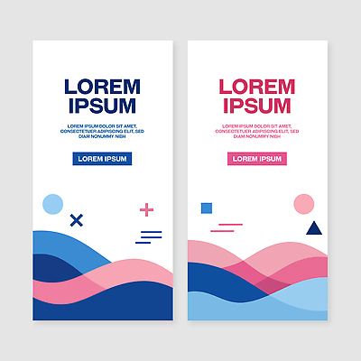 도형 템플릿 디자인 배너 배너템플릿 세로배너 선 백그라운드 모던 배너세트 AI파일 세로 세트 파일형식 벡터