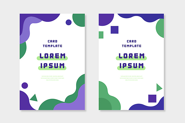 컬러 모션 파일형식 벡터 디자인 도형 그래픽 백그라운드 만들기 모양 모던 예술 구성 배열 스타일 인쇄 장식 AI파일 국내일러스트 일러스트 세트 보라색 초록색