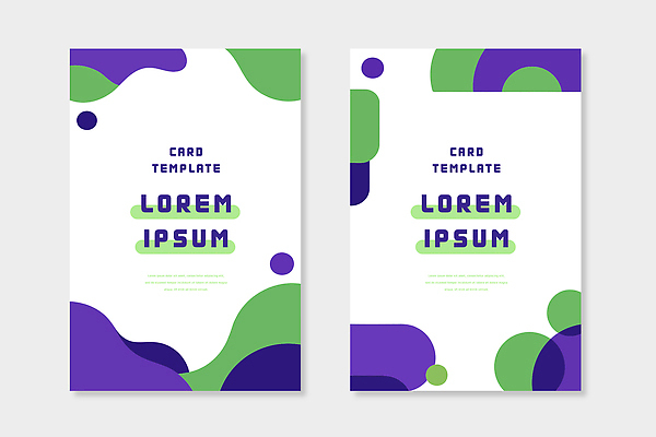 도형 컬러 무늬 파일형식 벡터 디자인 초록색 보라색 모던 그래픽 패턴 백그라운드 직사각형 마케팅 디지털 인쇄 예술 알림 브랜딩 단순화된 AI파일 국내일러스트 일러스트 세트