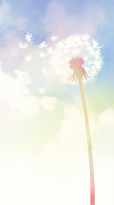 JPG 식물 꽃 일러스트 자연 하늘 바람 풍경 초원 여름 햇빛 농장 성장 민들레 꽃씨 뷰티풀 풍경화 국내일러스트 AI일러스트 AI콘텐츠 자연요소 계절 농업 날씨 태양 그림 생태계 파일형식