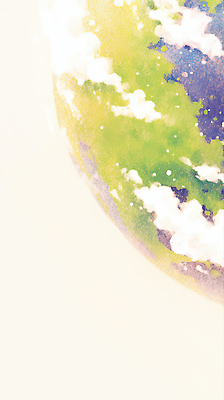 JPG 모양 지구 예술 상징 백그라운드 일러스트 상상 자연 하늘 수채화 풍경 파란색 세계 지구본 환경 물감 배열 그림 국내일러스트 AI일러스트 AI콘텐츠 컬러 미술도구 생태계 파일형식