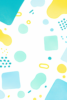 JPG 모양 디자인 예술 백그라운드 패턴 일러스트 추상 프레임 미술 초록색 파란색 노란색 사각형 원형 감각 창작 불규칙 국내일러스트 AI일러스트 AI콘텐츠 도형 컬러 컨셉 무늬 문화예술 파일형식