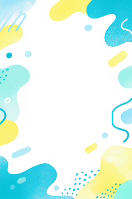 JPG 모양 디자인 예술 백그라운드 패턴 일러스트 프레임 그래픽 파란색 노란색 모던 그림 꾸미기 대칭 색채 창작 디지털아트 비어있는 국내일러스트 AI일러스트 AI콘텐츠 컬러 무늬 파일형식